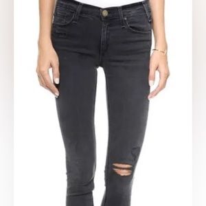 McGuire grey ripped jeans